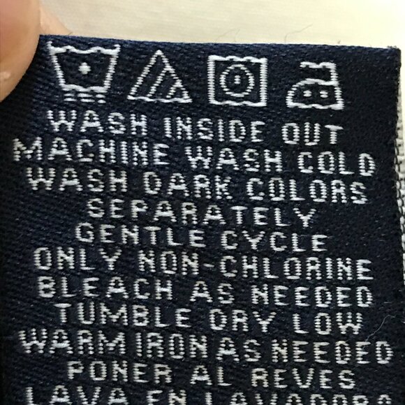 Rocawear Wide Leg Flare Jeans Women 20 Blue High Rise Dark Wash Stretch Skater - Picture 12 of 13